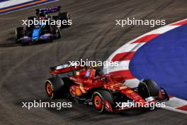 Carlos Sainz Jr (ESP) Ferrari SF-24. 22.09.2024. Formula 1 World Championship, Rd 18, Singapore Grand Prix, Marina Bay Street Circuit, Singapore, Race Day.