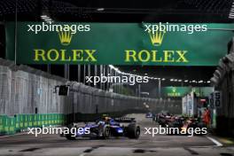 Franco Colapinto (ARG) Williams Racing FW46. 22.09.2024. Formula 1 World Championship, Rd 18, Singapore Grand Prix, Marina Bay Street Circuit, Singapore, Race Day.