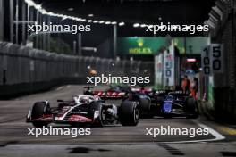 Kevin Magnussen (DEN) Haas VF-24. 22.09.2024. Formula 1 World Championship, Rd 18, Singapore Grand Prix, Marina Bay Street Circuit, Singapore, Race Day.