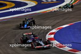 Daniel Ricciardo (AUS) RB VCARB 01. 22.09.2024. Formula 1 World Championship, Rd 18, Singapore Grand Prix, Marina Bay Street Circuit, Singapore, Race Day.