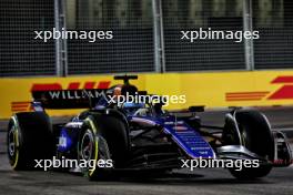 Alexander Albon (THA) Williams Racing FW46. 22.09.2024. Formula 1 World Championship, Rd 18, Singapore Grand Prix, Marina Bay Street Circuit, Singapore, Race Day.