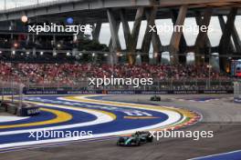 Lewis Hamilton (GBR) Mercedes AMG F1 W15. 21.09.2024. Formula 1 World Championship, Rd 18, Singapore Grand Prix, Marina Bay Street Circuit, Singapore, Qualifying Day.