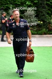 Christian Horner (GBR) Red Bull Racing Team Principal. 21.09.2024. Formula 1 World Championship, Rd 18, Singapore Grand Prix, Marina Bay Street Circuit, Singapore, Qualifying Day.