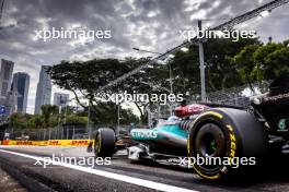 George Russell (GBR) Mercedes AMG F1 W15. 21.09.2024. Formula 1 World Championship, Rd 18, Singapore Grand Prix, Marina Bay Street Circuit, Singapore, Qualifying Day.