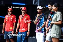 Charles Leclerc (FRA), Scuderia Ferrari Pierre Gasly (FRA), Alpine F1 Team  21.09.2024. Formula 1 World Championship, Rd 18, Singapore Grand Prix, Marina Bay Street Circuit, Singapore, Qualifying Day.