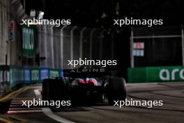 Pierre Gasly (FRA) Alpine F1 Team A524. 21.09.2024. Formula 1 World Championship, Rd 18, Singapore Grand Prix, Marina Bay Street Circuit, Singapore, Qualifying Day.