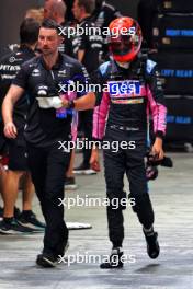 Esteban Ocon (FRA) Alpine F1 Team. 21.09.2024. Formula 1 World Championship, Rd 18, Singapore Grand Prix, Marina Bay Street Circuit, Singapore, Qualifying Day.