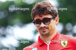 Charles Leclerc (FRA), Scuderia Ferrari  21.09.2024. Formula 1 World Championship, Rd 18, Singapore Grand Prix, Marina Bay Street Circuit, Singapore, Qualifying Day.