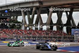 Alexander Albon (THA) Williams Racing FW46. 21.09.2024. Formula 1 World Championship, Rd 18, Singapore Grand Prix, Marina Bay Street Circuit, Singapore, Qualifying Day.