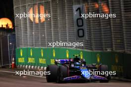 Pierre Gasly (FRA) Alpine F1 Team A524. 21.09.2024. Formula 1 World Championship, Rd 18, Singapore Grand Prix, Marina Bay Street Circuit, Singapore, Qualifying Day.