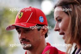 Charles Leclerc (MON) Ferrari. 22.09.2024. Formula 1 World Championship, Rd 18, Singapore Grand Prix, Marina Bay Street Circuit, Singapore, Race Day.