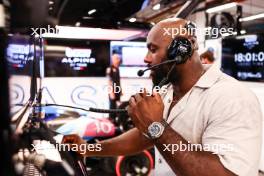 Teddy Riner (FRA), Judo Olympic Champion 22.09.2024. Formula 1 World Championship, Rd 18, Singapore Grand Prix, Marina Bay Street Circuit, Singapore, Race Day.