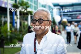 Ong Beng Seng (SIN) Businessman and Singapore GP Promotor. 22.09.2024. Formula 1 World Championship, Rd 18, Singapore Grand Prix, Marina Bay Street Circuit, Singapore, Race Day.