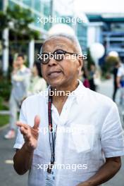 Ong Beng Seng (SIN) Businessman and Singapore GP Promotor. 22.09.2024. Formula 1 World Championship, Rd 18, Singapore Grand Prix, Marina Bay Street Circuit, Singapore, Race Day.