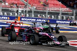 Abbi Pulling (GBR) Rodin Motorsport. 22.09.2024. FIA Formula Academy, Rd 5, Race 2, Marina Bay Street Circuit, Singapore, Sunday.