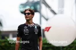 George Russell (GBR), Mercedes AMG F1  19.09.2024. Formula 1 World Championship, Rd 18, Singapore Grand Prix, Marina Bay Street Circuit, Singapore, Preparation Day.