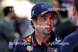 Sergio Perez (MEX) Red Bull Racing. 19.09.2024. Formula 1 World Championship, Rd 18, Singapore Grand Prix, Marina Bay Street Circuit, Singapore, Preparation Day.