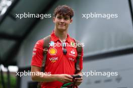 Oliver Bearman (GBR), Scuderia Ferrari  19.09.2024. Formula 1 World Championship, Rd 18, Singapore Grand Prix, Marina Bay Street Circuit, Singapore, Preparation Day.