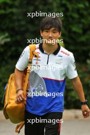 Yuki Tsunoda (JPN) RB. 19.09.2024. Formula 1 World Championship, Rd 18, Singapore Grand Prix, Marina Bay Street Circuit, Singapore, Preparation Day.