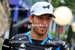 Pierre Gasly (FRA) Alpine F1 Team. 19.09.2024. Formula 1 World Championship, Rd 18, Singapore Grand Prix, Marina Bay Street Circuit, Singapore, Preparation Day.