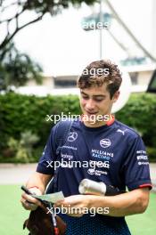 Franco Colapinto (ARG) Williams Racing. 19.09.2024. Formula 1 World Championship, Rd 18, Singapore Grand Prix, Marina Bay Street Circuit, Singapore, Preparation Day.