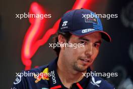 Sergio Perez (MEX) Red Bull Racing. 19.09.2024. Formula 1 World Championship, Rd 18, Singapore Grand Prix, Marina Bay Street Circuit, Singapore, Preparation Day.