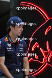 Sergio Perez (MEX) Red Bull Racing. 19.09.2024. Formula 1 World Championship, Rd 18, Singapore Grand Prix, Marina Bay Street Circuit, Singapore, Preparation Day.