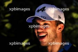 Pierre Gasly (FRA) Alpine F1 Team. 19.09.2024. Formula 1 World Championship, Rd 18, Singapore Grand Prix, Marina Bay Street Circuit, Singapore, Preparation Day.