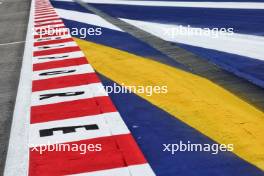 Circuit atmosphere - kerb detail. 19.09.2024. Formula 1 World Championship, Rd 18, Singapore Grand Prix, Marina Bay Street Circuit, Singapore, Preparation Day.