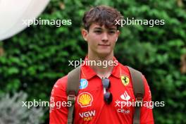 Oliver Bearman (GBR) Ferrari Reserve Driver. 19.09.2024. Formula 1 World Championship, Rd 18, Singapore Grand Prix, Marina Bay Street Circuit, Singapore, Preparation Day.