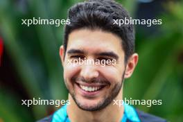 Esteban Ocon (FRA), Alpine F1 Team  19.09.2024. Formula 1 World Championship, Rd 18, Singapore Grand Prix, Marina Bay Street Circuit, Singapore, Preparation Day.