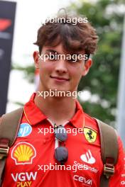 Oliver Bearman (GBR) Ferrari Reserve Driver. 19.09.2024. Formula 1 World Championship, Rd 18, Singapore Grand Prix, Marina Bay Street Circuit, Singapore, Preparation Day.