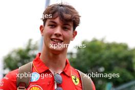 Oliver Bearman (GBR) Ferrari Reserve Driver. 19.09.2024. Formula 1 World Championship, Rd 18, Singapore Grand Prix, Marina Bay Street Circuit, Singapore, Preparation Day.