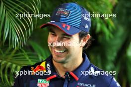 Sergio Perez (MEX) Red Bull Racing. 19.09.2024. Formula 1 World Championship, Rd 18, Singapore Grand Prix, Marina Bay Street Circuit, Singapore, Preparation Day.