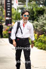 Ayao Komatsu (JPN) Haas F1 Team Principal. 19.09.2024. Formula 1 World Championship, Rd 18, Singapore Grand Prix, Marina Bay Street Circuit, Singapore, Preparation Day.