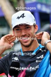 Pierre Gasly (FRA) Alpine F1 Team. 19.09.2024. Formula 1 World Championship, Rd 18, Singapore Grand Prix, Marina Bay Street Circuit, Singapore, Preparation Day.