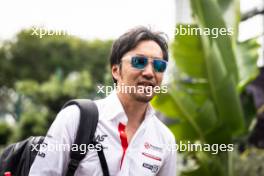 Ayao Komatsu (JPN) Haas F1 Team Principal. 19.09.2024. Formula 1 World Championship, Rd 18, Singapore Grand Prix, Marina Bay Street Circuit, Singapore, Preparation Day.