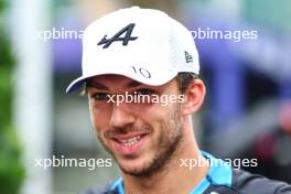 Pierre Gasly (FRA), Alpine F1 Team  19.09.2024. Formula 1 World Championship, Rd 18, Singapore Grand Prix, Marina Bay Street Circuit, Singapore, Preparation Day.