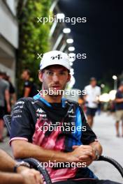 Pierre Gasly (FRA) Alpine F1 Team. 19.09.2024. Formula 1 World Championship, Rd 18, Singapore Grand Prix, Marina Bay Street Circuit, Singapore, Preparation Day.