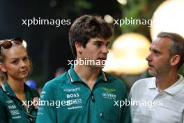 Lance Stroll (CDN) Aston Martin F1 Team. 19.09.2024. Formula 1 World Championship, Rd 18, Singapore Grand Prix, Marina Bay Street Circuit, Singapore, Preparation Day.