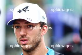 Pierre Gasly (FRA), Alpine F1 Team  19.09.2024. Formula 1 World Championship, Rd 18, Singapore Grand Prix, Marina Bay Street Circuit, Singapore, Preparation Day.