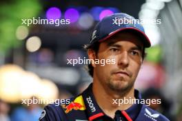 Sergio Perez (MEX) Red Bull Racing. 19.09.2024. Formula 1 World Championship, Rd 18, Singapore Grand Prix, Marina Bay Street Circuit, Singapore, Preparation Day.