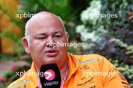 Rob Marshall (GBR) McLaren Chief Designer. 19.09.2024. Formula 1 World Championship, Rd 18, Singapore Grand Prix, Marina Bay Street Circuit, Singapore, Preparation Day.