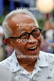 Ong Beng Seng (SIN) Businessman. 19.09.2024. Formula 1 World Championship, Rd 18, Singapore Grand Prix, Marina Bay Street Circuit, Singapore, Preparation Day.