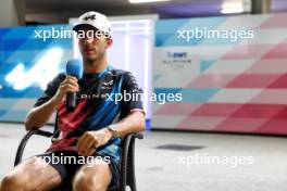 Pierre Gasly (FRA) Alpine F1 Team. 19.09.2024. Formula 1 World Championship, Rd 18, Singapore Grand Prix, Marina Bay Street Circuit, Singapore, Preparation Day.