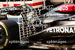 Lewis Hamilton (GBR) Mercedes AMG F1 W15 with Aero Rakes at rear suspension. 23.02.2024. Formula 1 Testing, Sakhir, Bahrain, Day Three.
