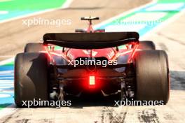 Carlos Sainz Jr (ESP) Ferrari SF-24 leaves the pits. 23.02.2024. Formula 1 Testing, Sakhir, Bahrain, Day Three.