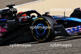 Esteban Ocon (FRA) Alpine F1 Team A524. 23.02.2024. Formula 1 Testing, Sakhir, Bahrain, Day Three.