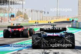 Pierre Gasly (FRA) Alpine F1 Team A524 with Aero Rakes. 22.02.2024. Formula 1 Testing, Sakhir, Bahrain, Day Two.