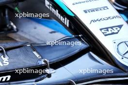 Mercedes AMG F1 W15 front wing detail. 22.02.2024. Formula 1 Testing, Sakhir, Bahrain, Day Two.
